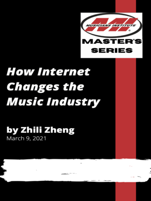 cover image of How Internet Changes the Music Industry